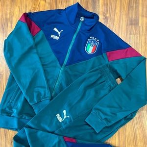 Puma Italy National Team Men’s tracksuit. Size M. Brand new.